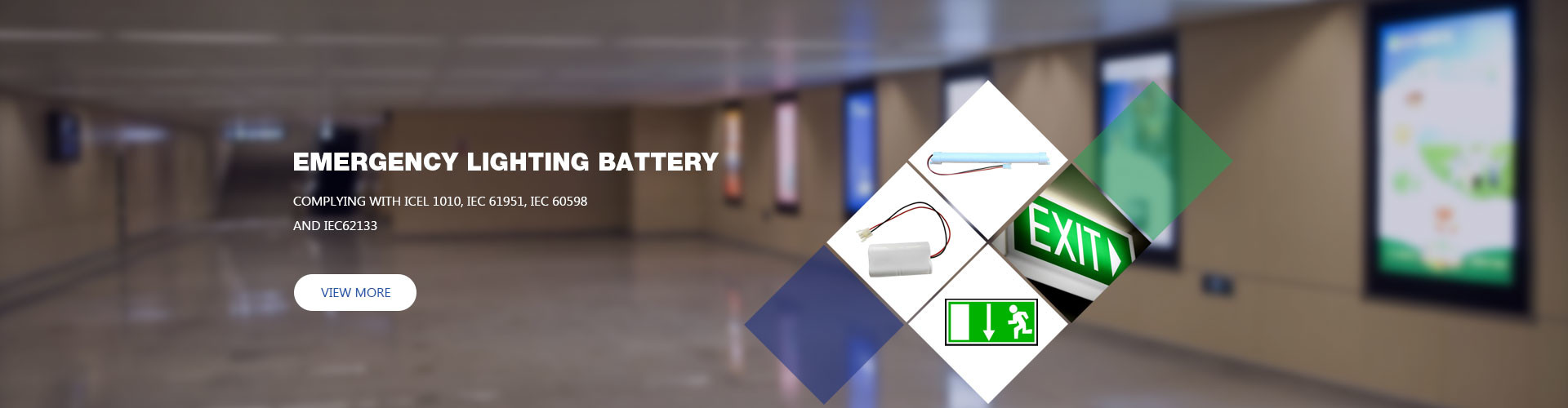 calidad Baterías de la luz de la salida de emergencia Fábrica