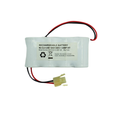 La batería recargable 4.8V del Cd del Ni de la luz de emergencia contaba con vida 5 años de D4000mAh