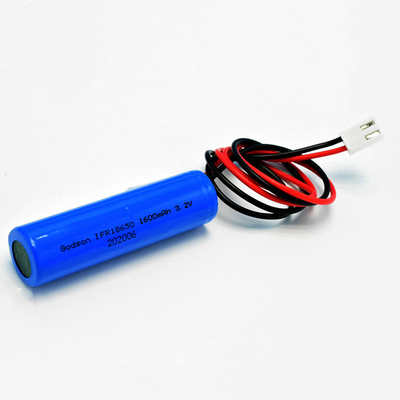 Baterías cilíndricas LiFePO4 IFR18650 1600mAh 3.2V de la luz de la salida de socorro