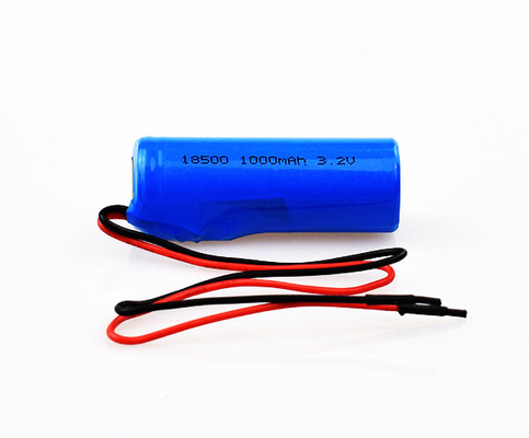 Batería de salida de emergencia de litio LiFePO4 18500 3.2V 1000mAh