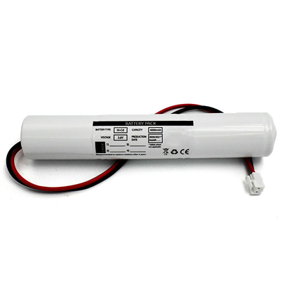 Conector recargable de las baterías 4000mAh 3,6 V JST VH 2P de la luz de la salida de emergencia