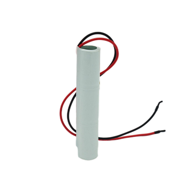 3.6V paquete blanco del PVC de la batería del Cd del Ni de la luz de emergencia del SC 1800mAh