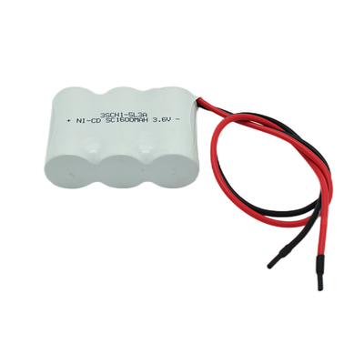 SC Luz de Emergencia Ni Cd Batería 1600mAh 3.6V Tipo Stick