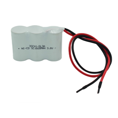 SC Luz de Emergencia Ni Cd Batería 1600mAh 3.6V Tipo Stick
