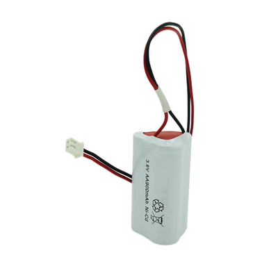 Batería Cd del Ni de la luz de emergencia del AA 900mAh 3.6V vida de ciclo de 500 veces