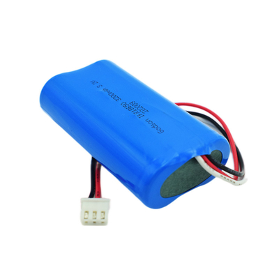 3200mah chaqueta de PVC de la batería IFR18650 de 3,2 voltios LiFePO4 para el alumbrado de emergencia