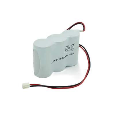La luz de la salida de emergencia SC1600mAh acumula la batería recargable del cadmio del níquel 3.6V
