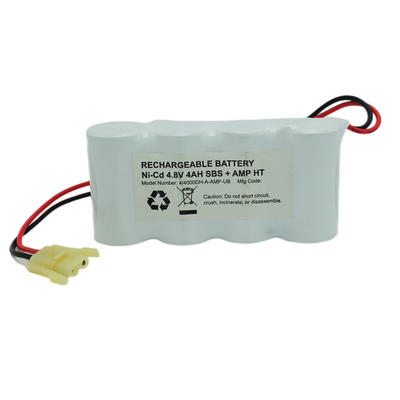 55 batería 4.8V del grado D4000mAh Nicd para la iluminación de emergencia
