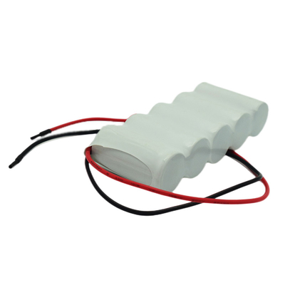 Vida esperada de la batería recargable de la célula de C2500mAh NiCd 6.0V 5 años