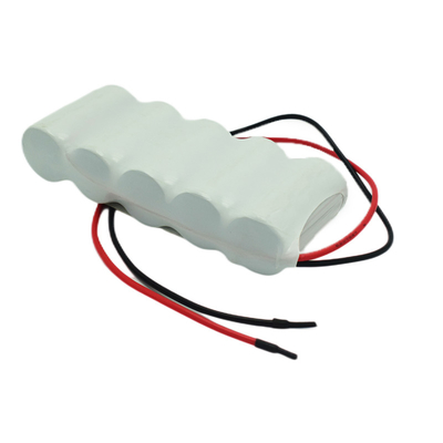 Vida esperada de la batería recargable de la célula de C2500mAh NiCd 6.0V 5 años