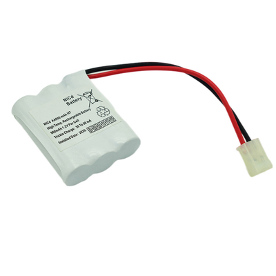 La batería recargable 3,6 V del Cd del Ni de la luz de emergencia contaba con vida 5 años de AA900mAh