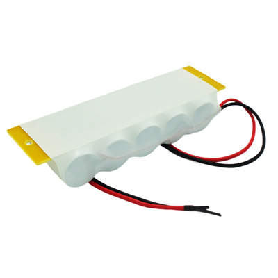 carga recargable de las baterías 6.0V 0.1C de la luz de la salida de emergencia 2500mah