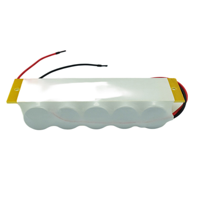 Chaqueta de PVC de NiCd del reemplazo de la batería de la muestra de la salida de emergencia del OEM 3.6V