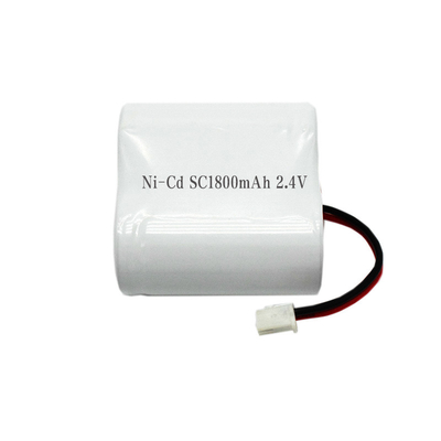 Batería del Cd del Ni de la luz de emergencia de SC1800mah baterías de 2,4 voltios