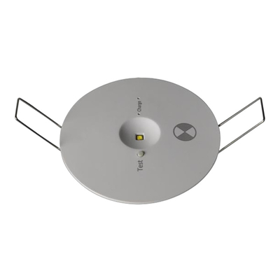 Blanco no mantenido 2W 130m m DGS32A de la emergencia LED Downlight