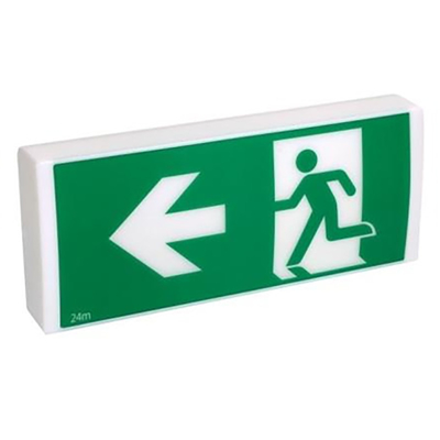 Tiempo blanco de la duración de la luz 4W EGS4DLiA de la salida de emergencia de LiFePO4 3.2V 1,5 ah 3 horas