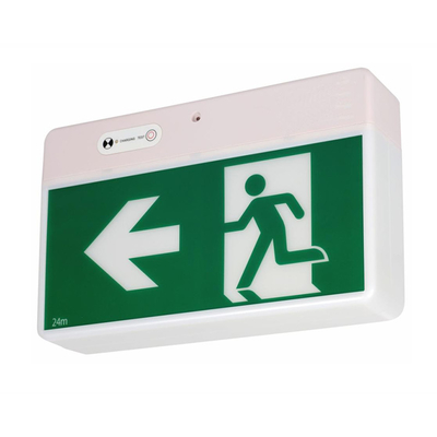 blanco apto rápido 4W 60lm EGS4QLiA de la caja de la salida de Ion Battery Emergency Light LED del litio 60Hz