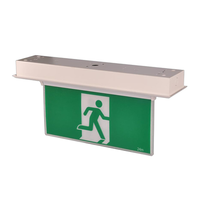 Luz de emergencia ahuecada al aire libre interior de la cuchilla 4W blanco EGS4R