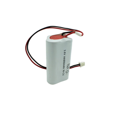 La batería 3.6V de NiCd del alumbrado de seguridad contaba con vida 5 años de AA900mAh