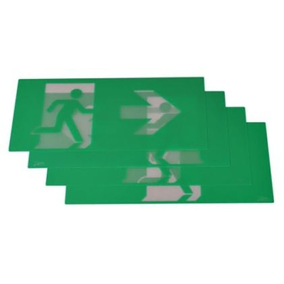 6500k Hoja empotrada Spitfire Salida de emergencia Luz blanca 4 vatios EGS4RS