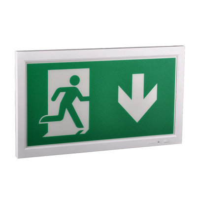 Blanco 4W 50lm de la salida LED interior de la luz de emergencia de la batería de iones de litio de R
