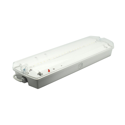 Tabique hermético de Ion Battery Emergency Light 500Lm 6500k LED del litio de AC85V 5 W