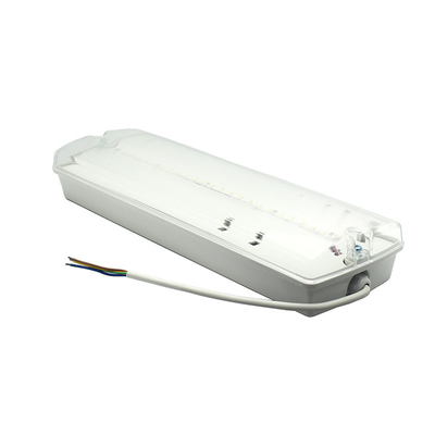 Tabique hermético de Ion Battery Emergency Light 500Lm 6500k LED del litio de AC85V 5 W
