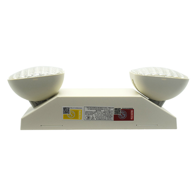 La derecha plástica no iluminó la luz gemela 6W 6500K del punto de la emergencia del LED
