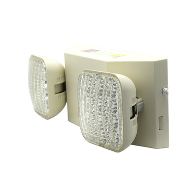 La derecha plástica no iluminó la luz gemela 6W 6500K del punto de la emergencia del LED
