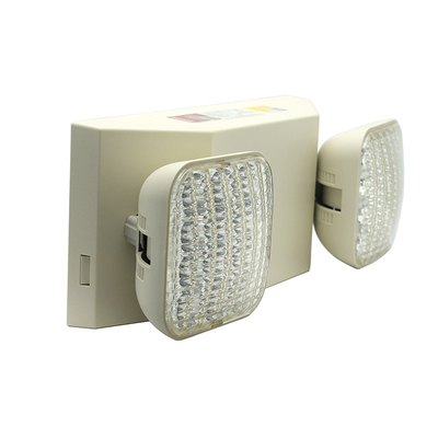 La derecha plástica no iluminó la luz gemela 6W 6500K del punto de la emergencia del LED