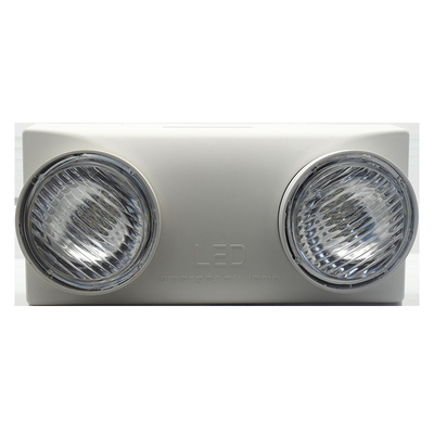 Luces de emergencia de Ion Battery Led Twin Spot del litio 6500K 3 horas