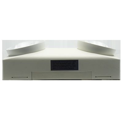 Luces de emergencia de Ion Battery Led Twin Spot del litio 6500K 3 horas