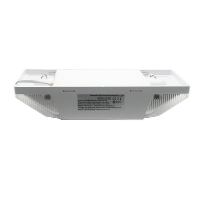 Luz del punto del gemelo de Ion Battery Emergency Light 600Lm 6500k LED del litio de AC85V