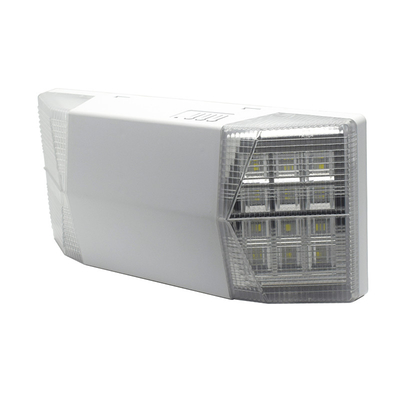 Luz del punto del gemelo de Ion Battery Emergency Light 600Lm 6500k LED del litio de AC85V