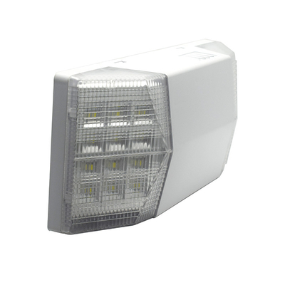Luz del punto del gemelo de Ion Battery Emergency Light 600Lm 6500k LED del litio de AC85V