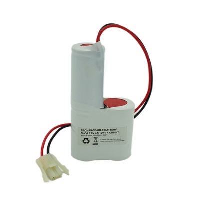 Las baterías de la luz de la salida del Cd del Ni pegan el tipo 3,6 tipo del arma de voltio D 4000mah