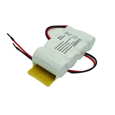 batería recargable de 4.8V C2500mAh NiCd para el alumbrado de seguridad
