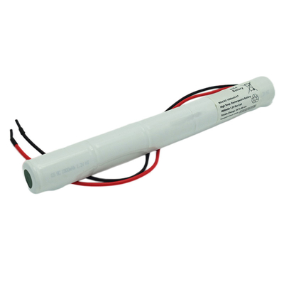 Célula níquel- recargable de la batería 1800mAh 6.0V del Cd del Ni de la luz de emergencia