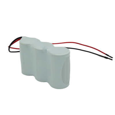 Baterías D4000mAh 3,6 V de la luz de la salida de emergencia de NiCD seguras de lado a lado