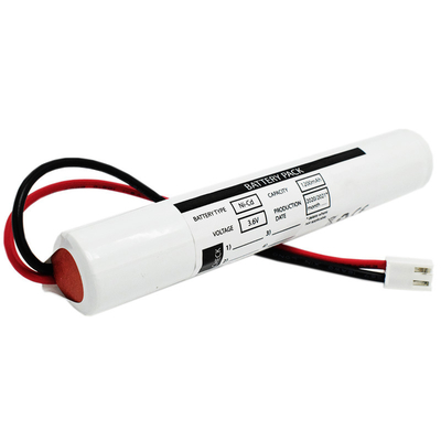 código 8507300090 NiCD SC1200mAh del HS de las baterías de la luz de la salida de emergencia 3.6V