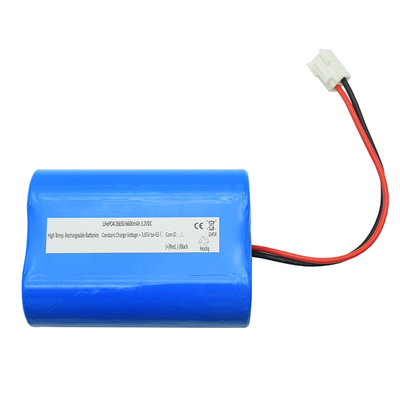 IFR26650 llevó capacidad de la batería de litio de la luz de emergencia alta LiFePO4 3.2V 6600mAh