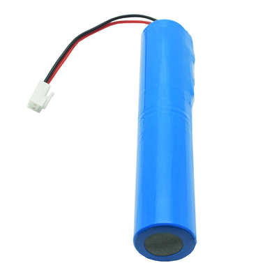 El OEM llevó PVC azul IFR26650 de las baterías LiFePO4 6600mah 6.4V de la luz de emergencia
