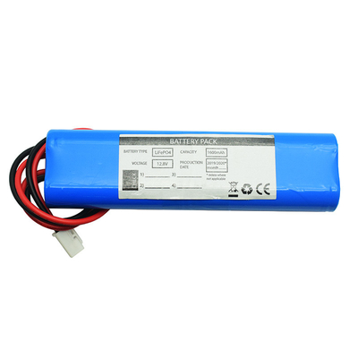 Batería de la célula de IFR 18650 LiFePO4 de la iluminación de emergencia de UPS 12.8 V 1600mAh