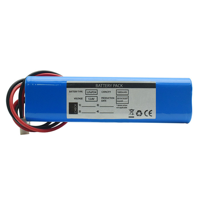 12,8 batería 1600mAh 18650 del alumbrado de seguridad de V LiFePO4