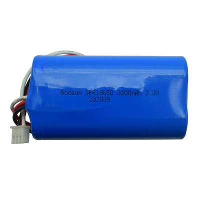 baterías cilíndricas LiFePO4 IFR18650 de la luz de la salida de socorro de 3200mAh 3.2V