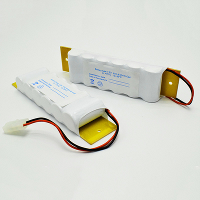 Batería del Cd del Ni de la luz de emergencia de la muestra de la salida de SC1800mAh 7,2 V con la placa