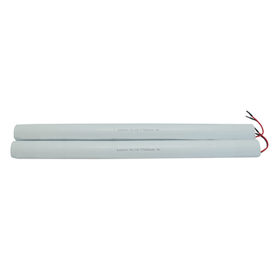 Baterías de luz de emergencia LED OEM 6.0 Volt F7000mAh Niquel Cadmio