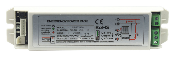 Cuerpo de iluminación de emergencia de PC a prueba de fuego