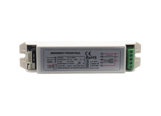 0.05A Kit de iluminación de emergencia de potencia completa GS-Q810 Convertidor 10W Invertidor de emergencia Tipo de mantenimiento
