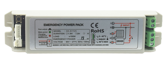 Li Ion Emergency Power Pack Inverter Tipo mantenido de energía de emergencia 11-20W GS-A1125